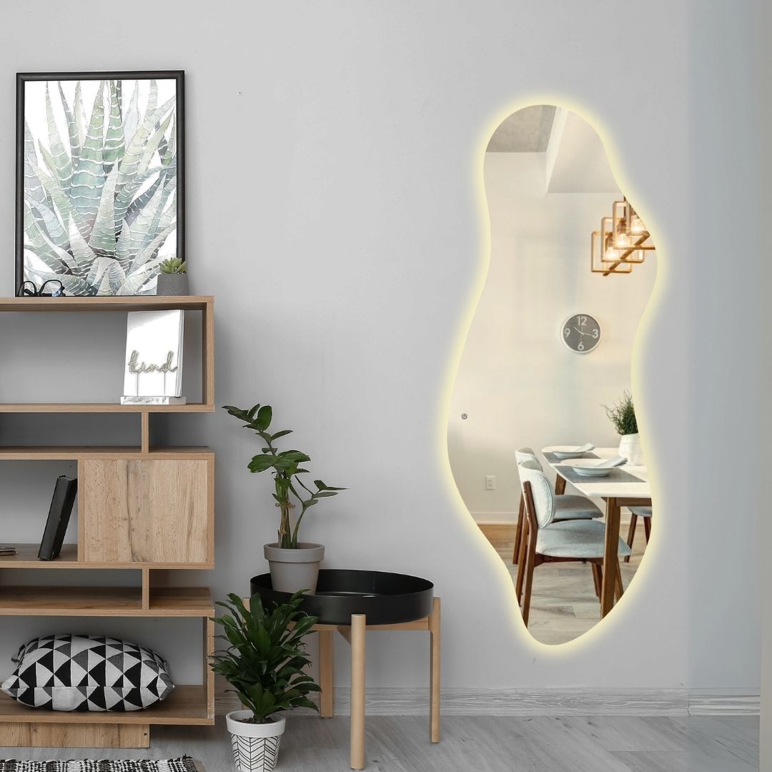 Espejo Decorativo Irregular Retroiluminado con Luz - BURANO