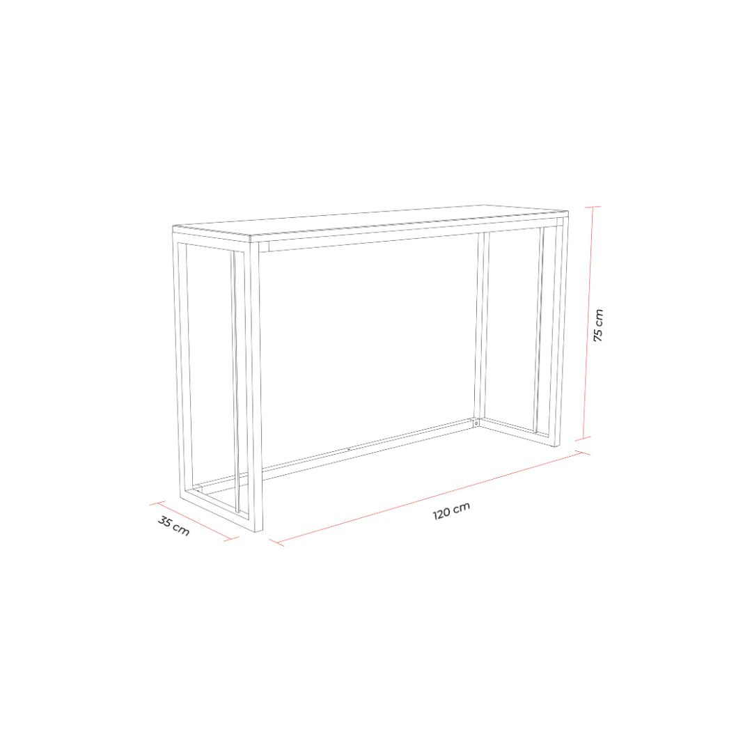 Mueble Recibidor Consola de Entrada Moderna - BOGOTÁ