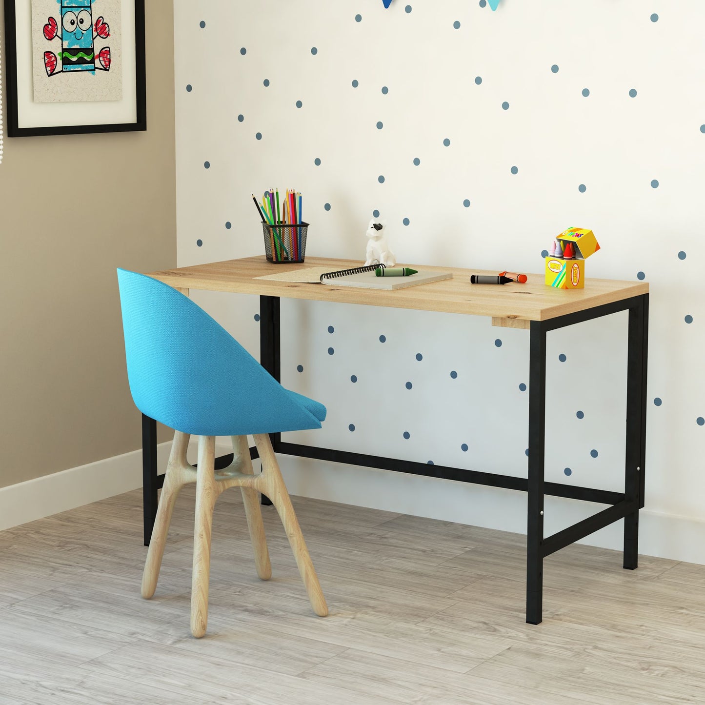 Escritorio Mesa para Niños Plegable y Graduable - LINZ INFANTIL