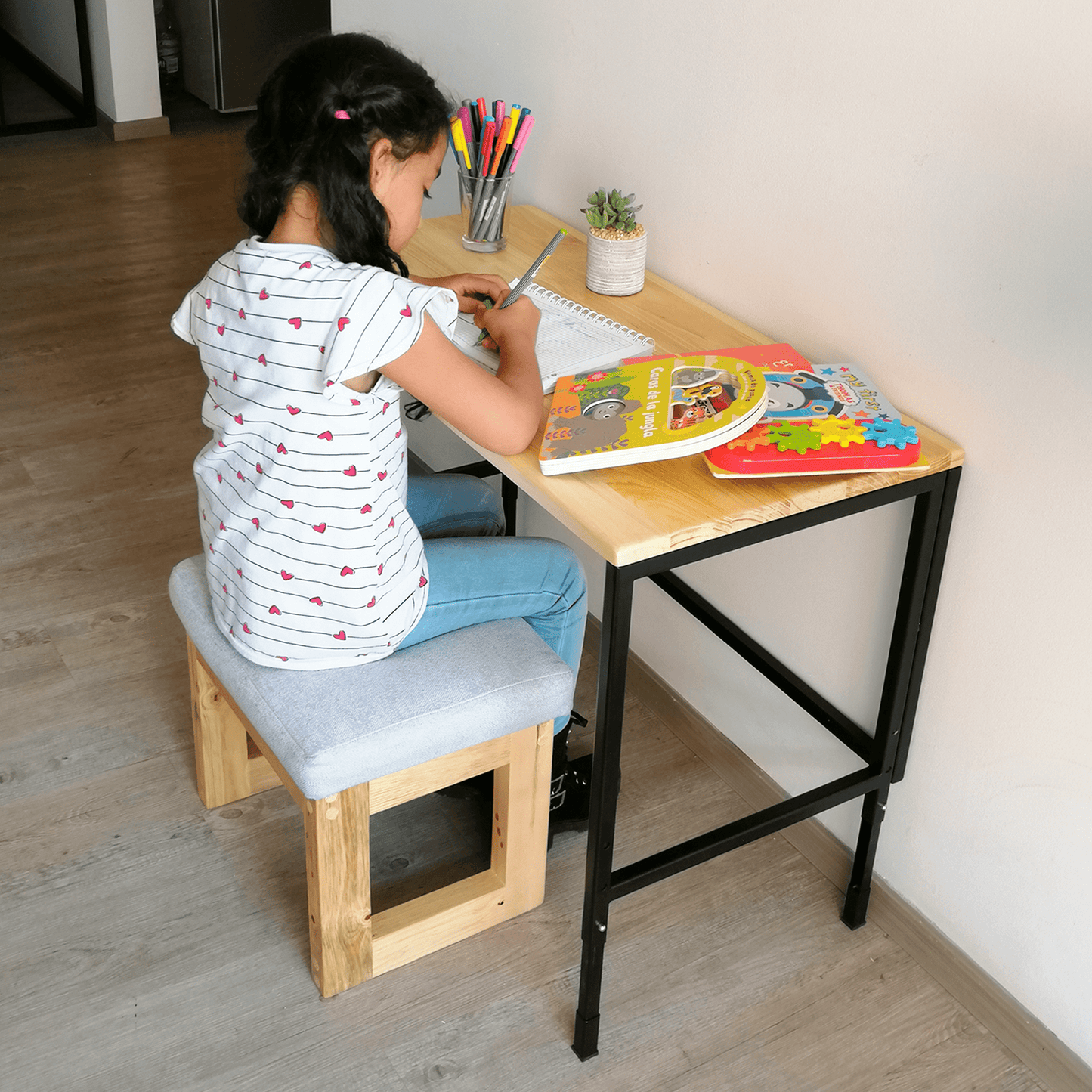 Escritorio Mesa para Niños Plegable y Graduable - LINZ INFANTIL
