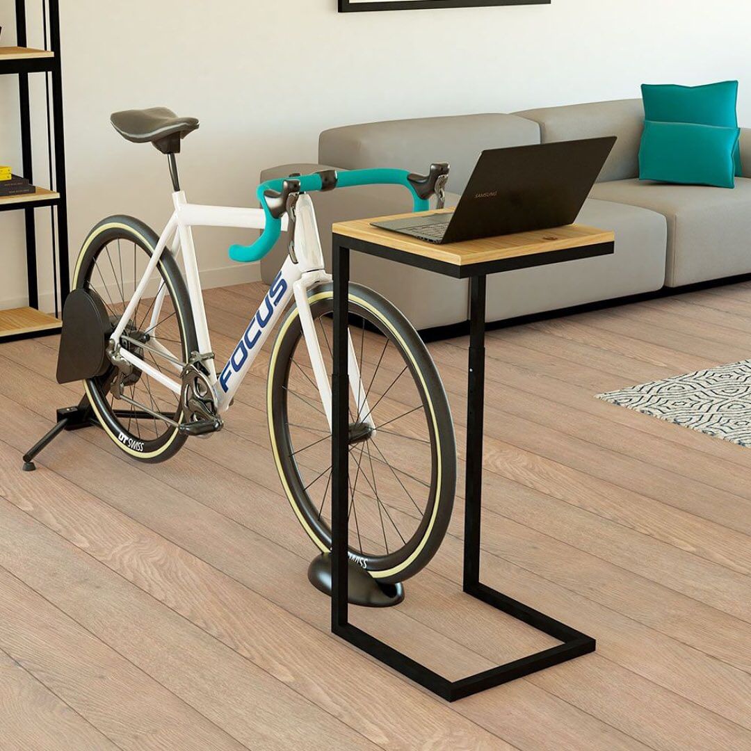 Mesa Auxiliar Cuadrada con Altura Graduable para Bicicleta - OSLO