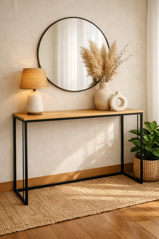 Mueble Recibidor Consola de Entrada Moderna - BURSA