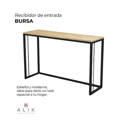 Mueble Recibidor Consola de Entrada Moderna - BURSA