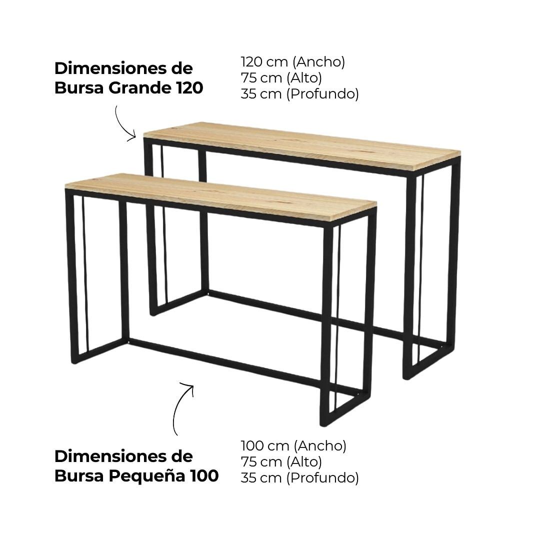 Mueble Recibidor Consola de Entrada Moderna - BURSA